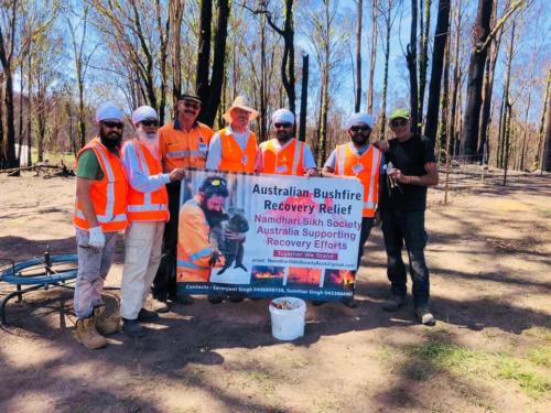 Namdhari Sikh Society Australia supporting recovery efforts for Bushfire Victims in Australia